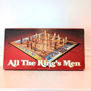 All The King's Men Vintage Board Game